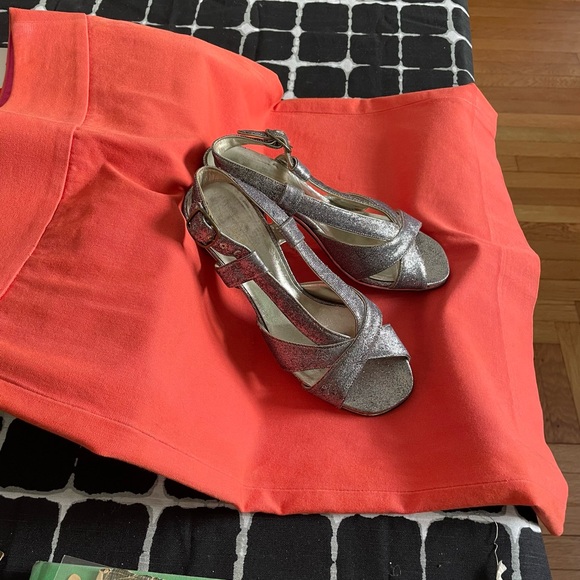 Marc Jacobs Glittering Silver Heels - Picture 10 of 13